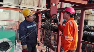 設(shè)備維修公司不銹鋼手拉葫蘆試驗裝置投入使用