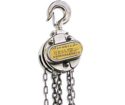 怎么提高不銹鋼手拉葫蘆的耐腐蝕性