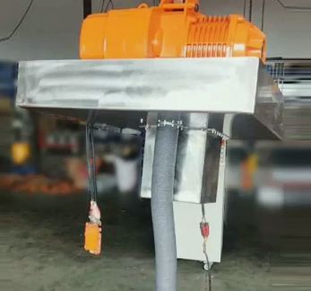 不銹鋼電動葫蘆加快肉制品廠吊重效率